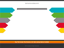 Tablet Screenshot of lemoncookie.com